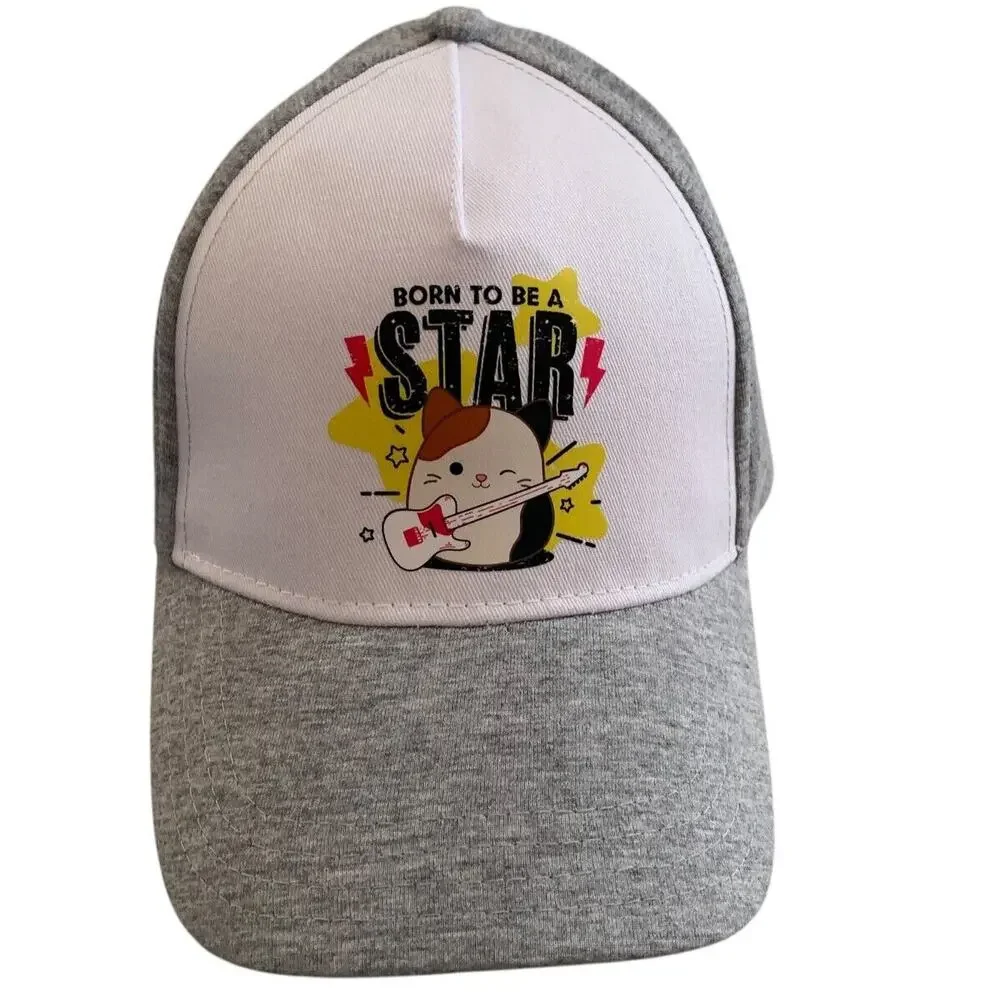 Squishmallows Youth Girls Kids Adjustable Born To Be A Star Baseball Hat Cap New